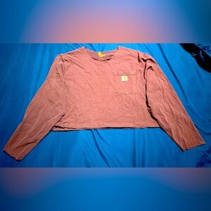 Cropped carhartt long sleeve